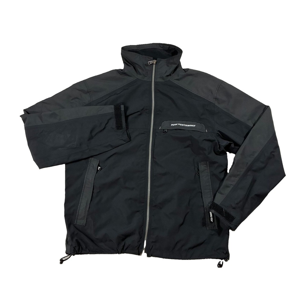 Peak Performance Conway Full Zip Jacket Black Men's M Quiet Outdoors Gorpcore